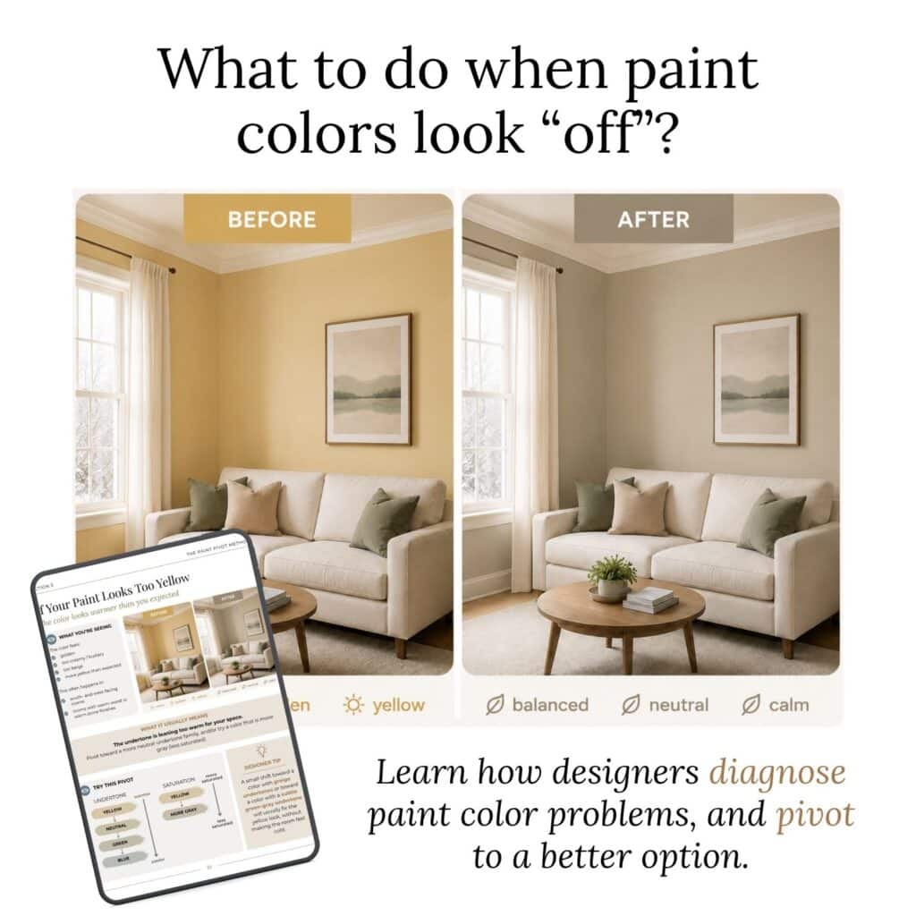 troubleshoot paint colors