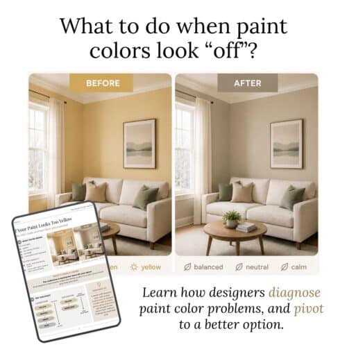 troubleshoot paint colors