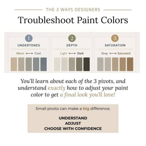 choose paint colors pivot method
