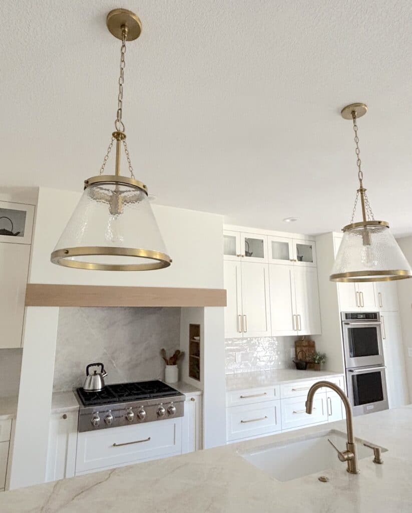 brass kitchen pendants