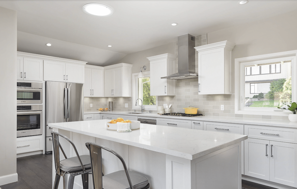 sw repose gray kitchen walls