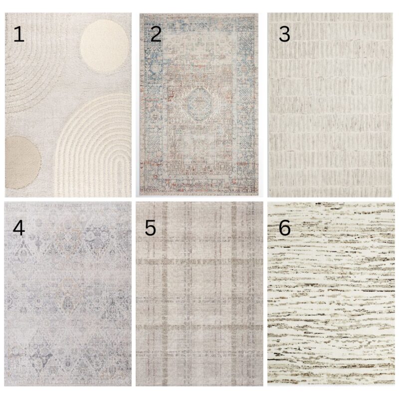 How to Choose a Rug Color for Your Living Room – Welsh Design Studio