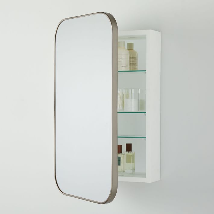 wall mounted medicine cabinet for small bathroom storage