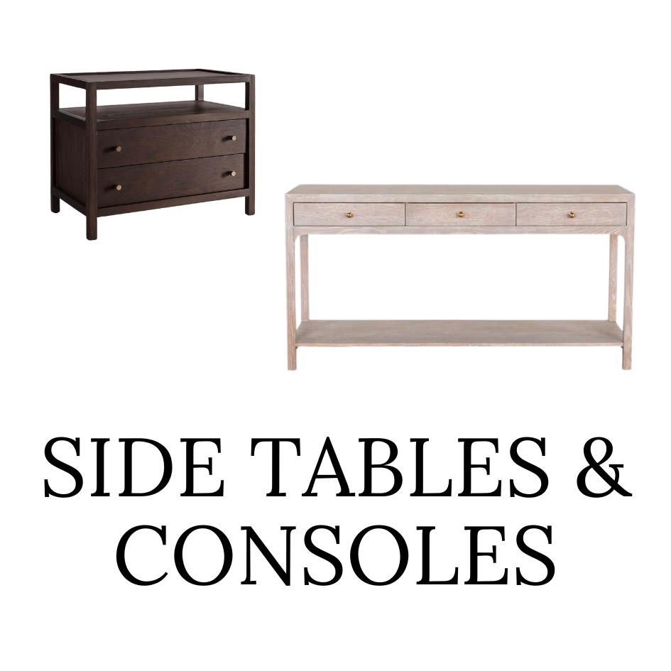 best side tables and console tables