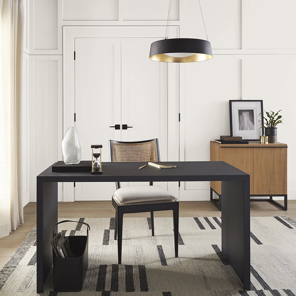 BEHR silky white home office