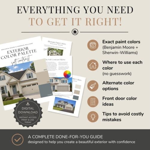 creamy white exterior paint colors