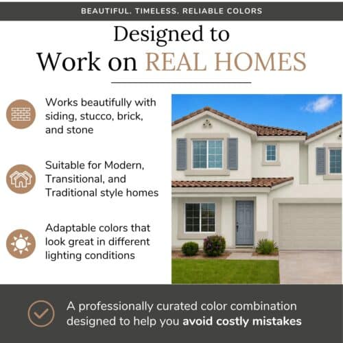 exterior paint color scheme