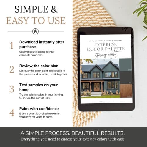 downloadable exterior paint color guide