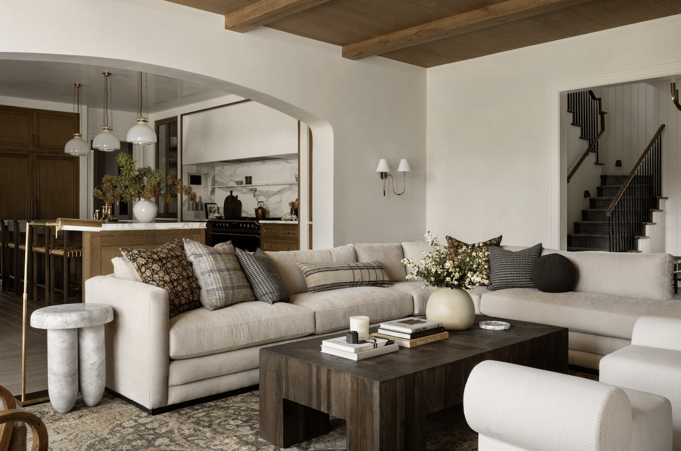 california casual decorating style living room by studio mcgee