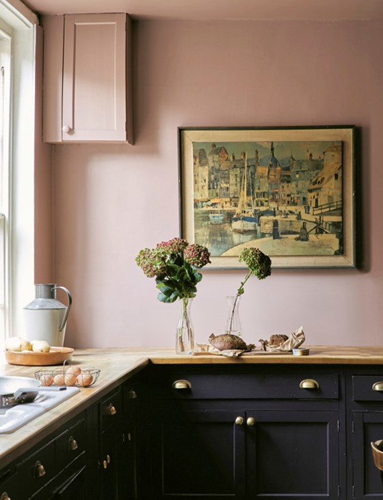sulking room pink kitchen