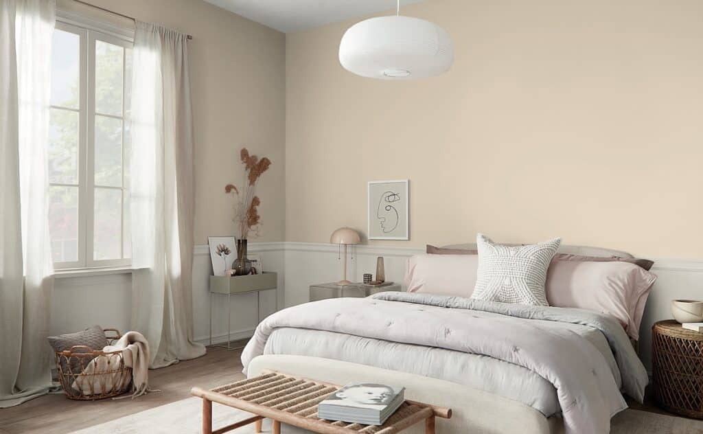 sherwin williams casa blanca bedroom