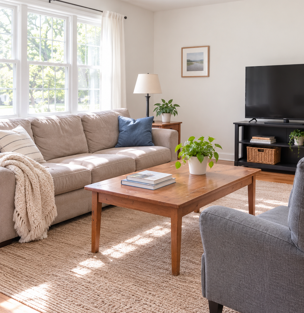 living room feels unfinished
