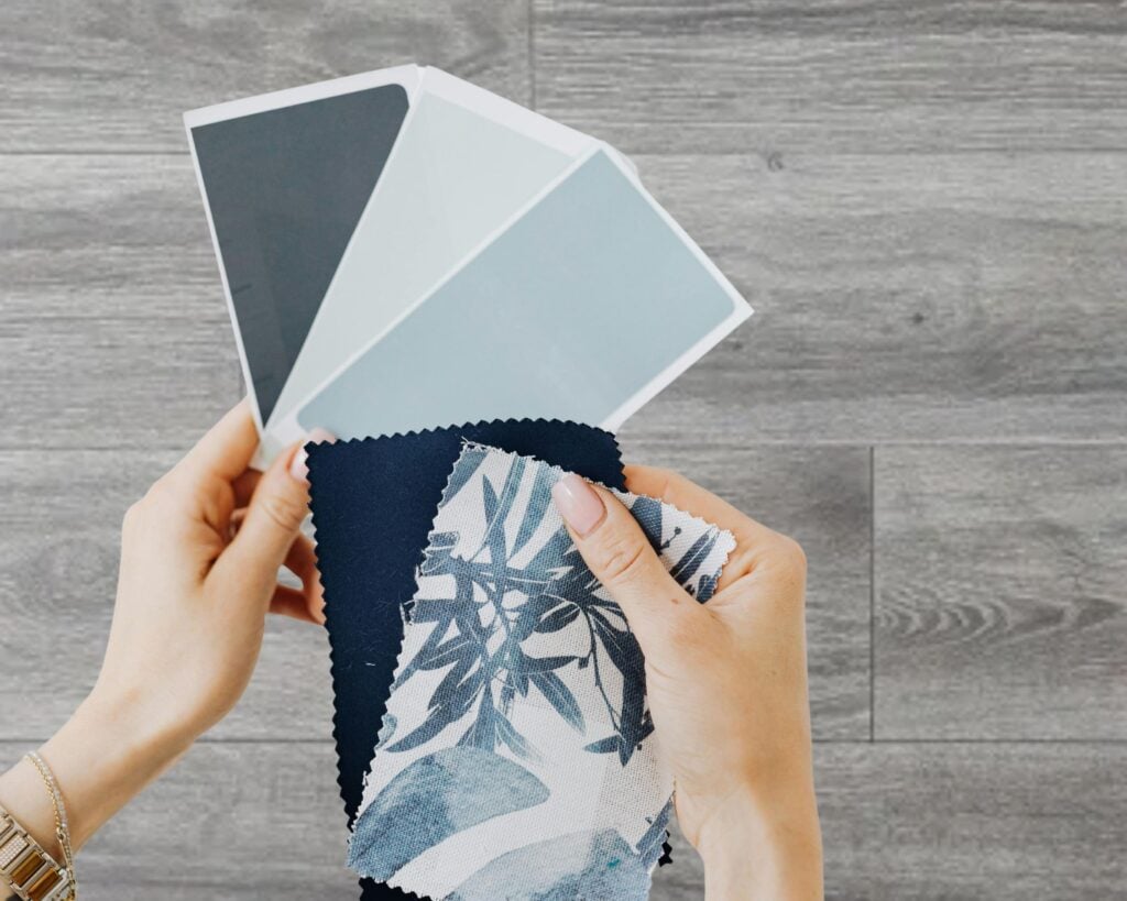 best wall color with gray floors